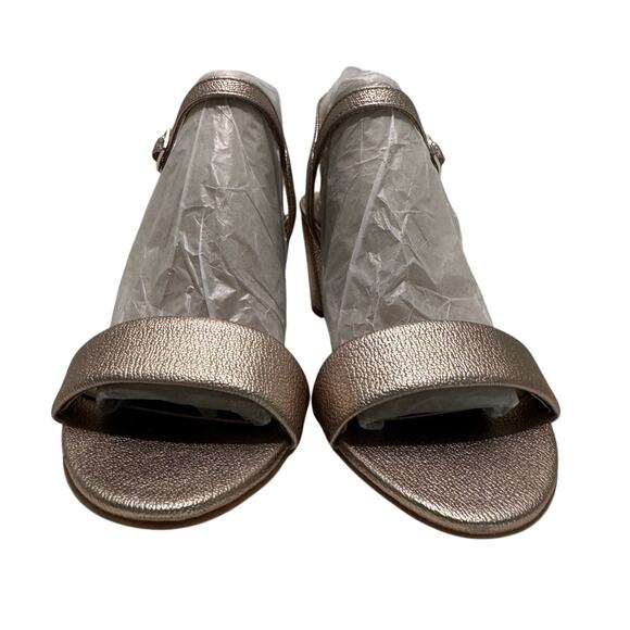 NATURALIZER NIB $120 Bristol Dress Sandal Gold Size 9.5W - Picture 4 of 10